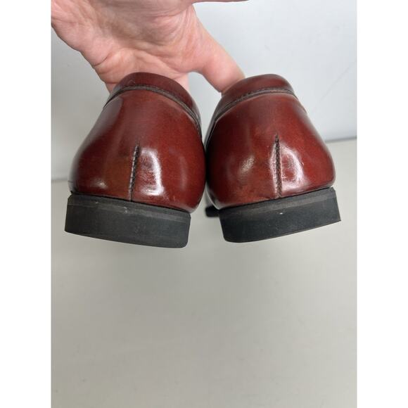 Sebago Brown Leather Tassel Loafers Men's Size 16D - Picture 9 of 10